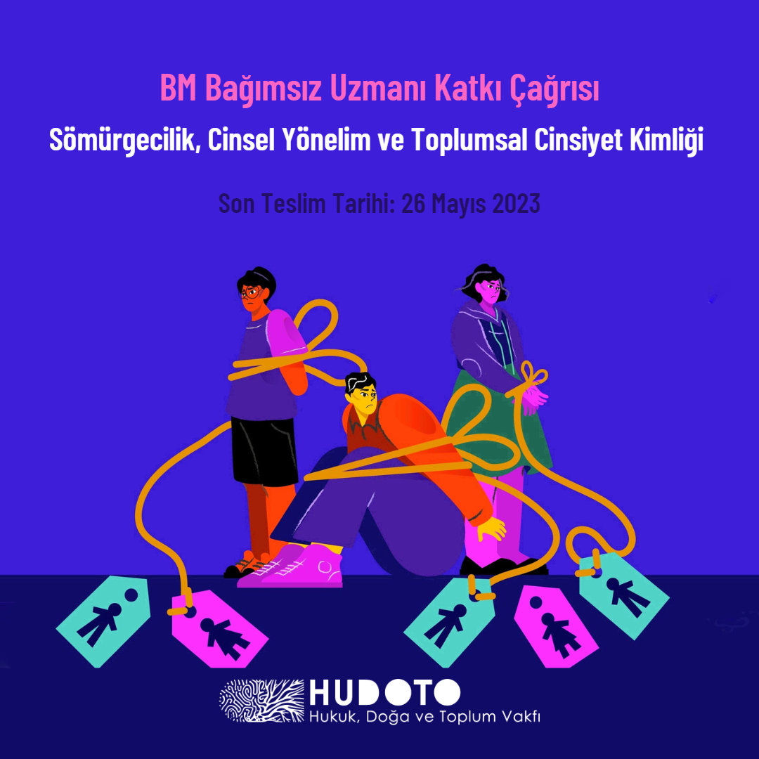 BM Katkı Çağrısı “Sömürgecilik, Cinsel Yönelim ve Toplumsal Cinsiyet Kimliği Üzerine Rapor”