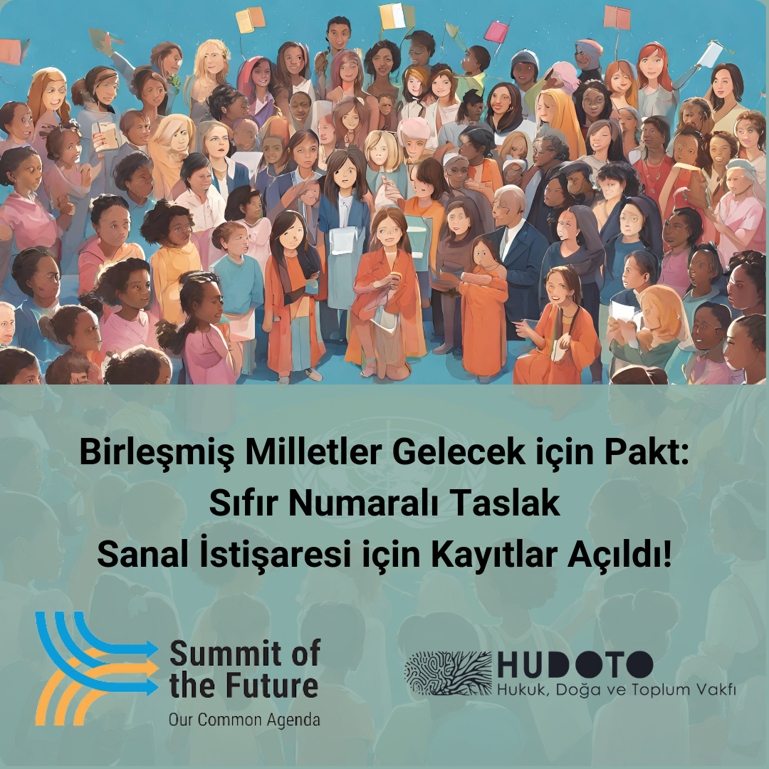 Gelecek için Pakt: Sıfır Numaralı Taslak Sanal İstişaresi için Kayıtlar Açıldı!